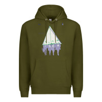 Army Green Alt-j Premium Hoodie - linhVisuals