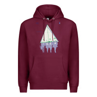 Burgundy Alt-j Premium Hoodie - linhVisuals