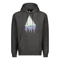 Charcoal Heather Alt-j Premium Hoodie - linhVisuals