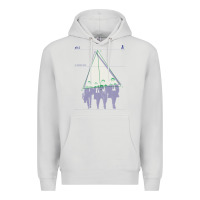 Dove Grey Alt-j Premium Hoodie - linhVisuals