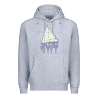 Heather Grey Alt-j Premium Hoodie - linhVisuals