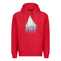 Red Alt-j Premium Hoodie - linhVisuals