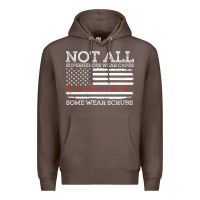 Coffee nurses not all superheroes wear caps some wear scrubs nurse supportive Premium Hoodie - linhVisuals