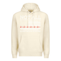 Sandshell nurses not all superheroes wear caps some wear scrubs nurse supportive Premium Hoodie - linhVisuals