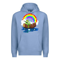 Colony Blue the rainbow connection Premium Hoodie - linhVisuals