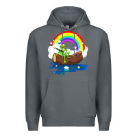 Rock the rainbow connection Premium Hoodie - linhVisuals