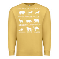 Antique Gold Animals Of The World Premium Sweatshirt - Bettercallsaul