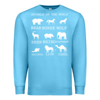 Ocean Blue Animals Of The World Premium Sweatshirt - Bettercallsaul
