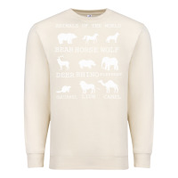 Sandshell Animals Of The World Premium Sweatshirt - Bettercallsaul