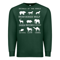Sports Green Animals Of The World Premium Sweatshirt - Bettercallsaul