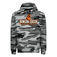 Slate Camo bowling green Premium Hoodie - linhVisuals