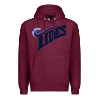 Burgundy norfolk tides Premium Hoodie - linhVisuals