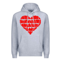 Heather Grey book lover Premium Hoodie - linhVisuals