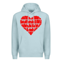 Blue Mist book lover Premium Hoodie - linhVisuals