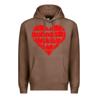 Chestnut book lover Premium Hoodie - linhVisuals