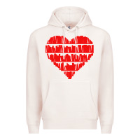 Pale Pink book lover Premium Hoodie - linhVisuals