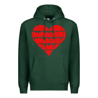 Sports Green book lover Premium Hoodie - linhVisuals