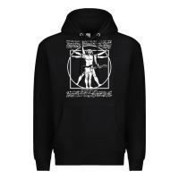 Black man playing the guitar Premium Hoodie - linhVisuals
