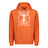 Carrot man playing the guitar Premium Hoodie - linhVisuals