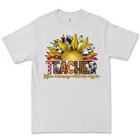 Dove Grey Teacher Premium Tee - CowhideDigitalArt