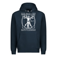 Navy man playing the guitar Premium Hoodie - linhVisuals