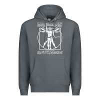 Rock man playing the guitar Premium Hoodie - linhVisuals