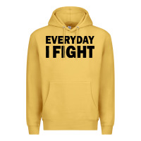 Antique Gold everyday i fight Premium Hoodie - linhVisuals