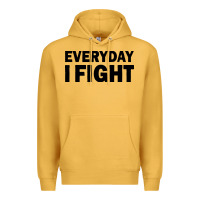 Mustard everyday i fight Premium Hoodie - linhVisuals