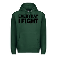 Sports Green everyday i fight Premium Hoodie - linhVisuals