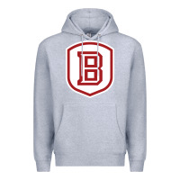 Heather Grey Bradley University Athletics Premium Hoodie - linhVisuals