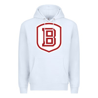 White Bradley University Athletics Premium Hoodie - linhVisuals