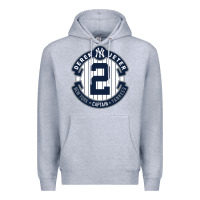 Heather Grey derek jeter Premium Hoodie - linhVisuals