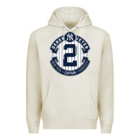 Oatmeal Heather derek jeter Premium Hoodie - linhVisuals