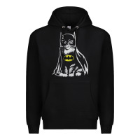 Black catman tshirt Premium Hoodie - linhVisuals