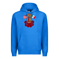 True Royal our lady virgen de guadalupe mexican american flag holiday Premium Hoodie - linhVisuals