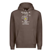 Coffee military mr grenade is not our friend Premium Hoodie - linhVisuals
