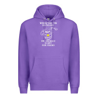 Purple military mr grenade is not our friend Premium Hoodie - linhVisuals