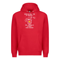 Red military mr grenade is not our friend Premium Hoodie - linhVisuals