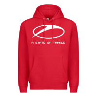 Red #a state of trance radio Premium Hoodie - linhVisuals
