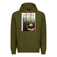 Army Green the new yorker 1973 Premium Hoodie - linhVisuals