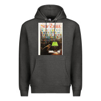 Charcoal Heather the new yorker 1973 Premium Hoodie - linhVisuals