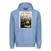 Colony Blue the new yorker 1973 Premium Hoodie - linhVisuals