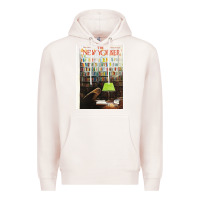 Pale Pink the new yorker 1973 Premium Hoodie - linhVisuals
