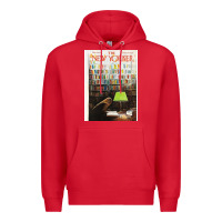 Red the new yorker 1973 Premium Hoodie - linhVisuals