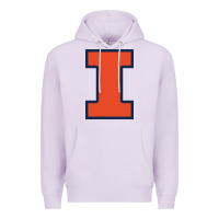 Lilac Illinois fighting illini, University of Illinois, UIUC, Geari Premium Hoodie - linhVisuals