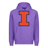 Purple Illinois fighting illini, University of Illinois, UIUC, Geari Premium Hoodie - linhVisuals