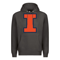 Smoke Illinois fighting illini, University of Illinois, UIUC, Geari Premium Hoodie - linhVisuals