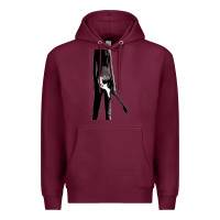 Burgundy melissa etheridge Premium Hoodie - linhVisuals
