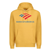 Mustard bank of america  company Premium Hoodie - linhVisuals