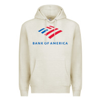 Oatmeal Heather bank of america  company Premium Hoodie - linhVisuals